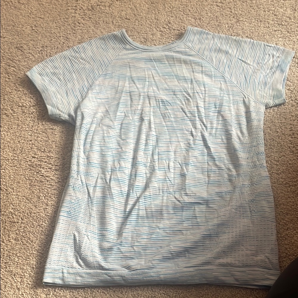 Striped Blue and White T-Shirt